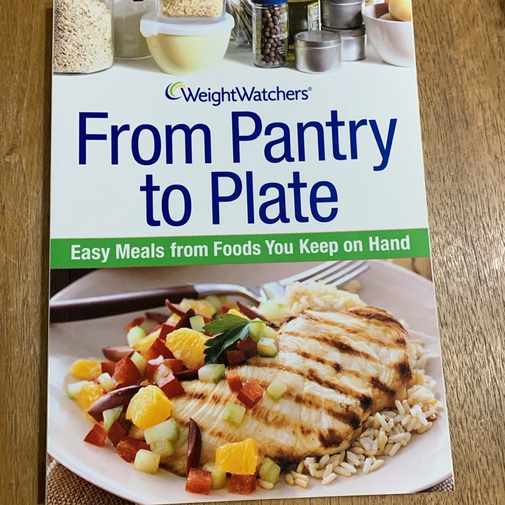 Weight Watchers From Pantry to Plate cookbook